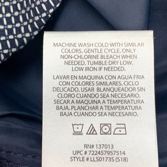 The Limited Shorts sz 6 Navy Polka Dots Tailored Inseam 4.5" New NWT - Picture 10 of 10